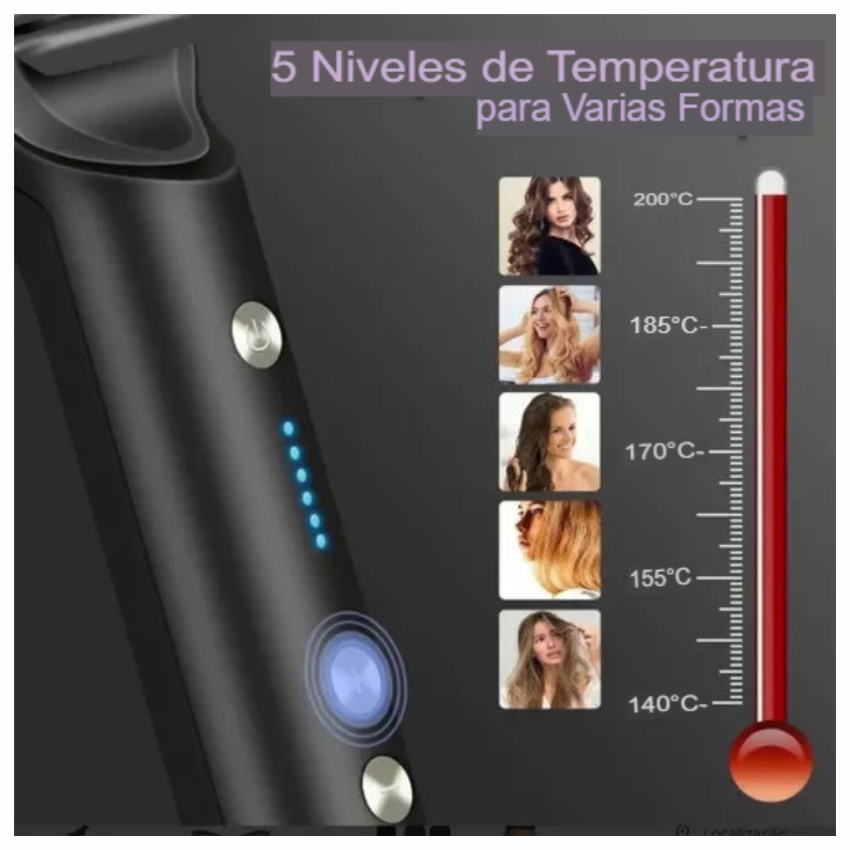 Cepillo Alisador De Iones 3 En 1